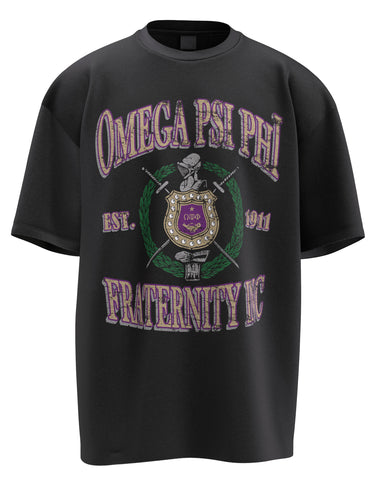 Omega Psi Phi Oversized Shirt